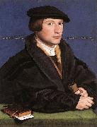 Hans holbein the younger Portrait of a Member of the Wedigh Family painting